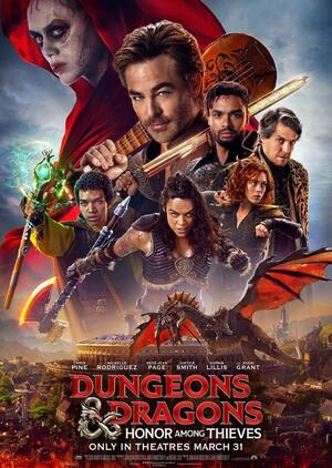 Dungeons and Dragons Honor Among Thieves 2023 Hindi Dubb Hdrip